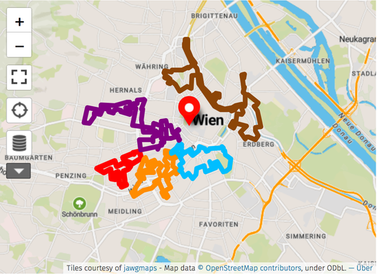 Street Art Wanderwege Wien | 5 Kunst-Stadtwanderwege in Wien zu Fuß erkunden