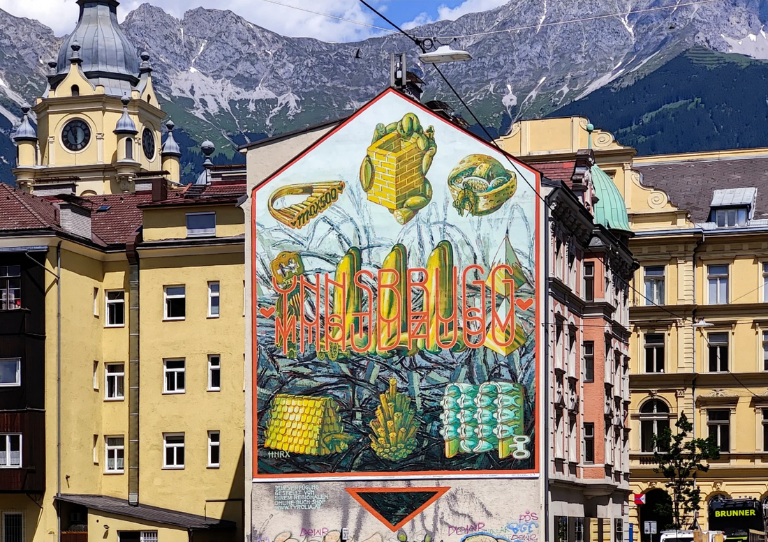 Innsbruck im Banksy-Fieber: Street Art am Fuße der Alpen