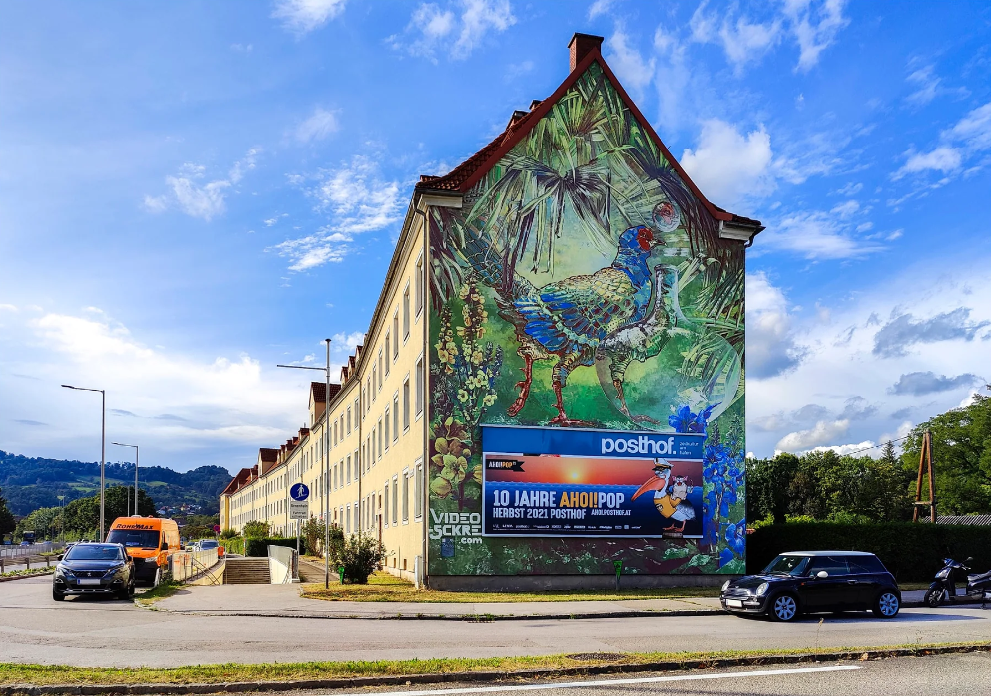 Artist Linz Linz im Street Art-Fieber: Kunst à la Banksy an der Donau ...