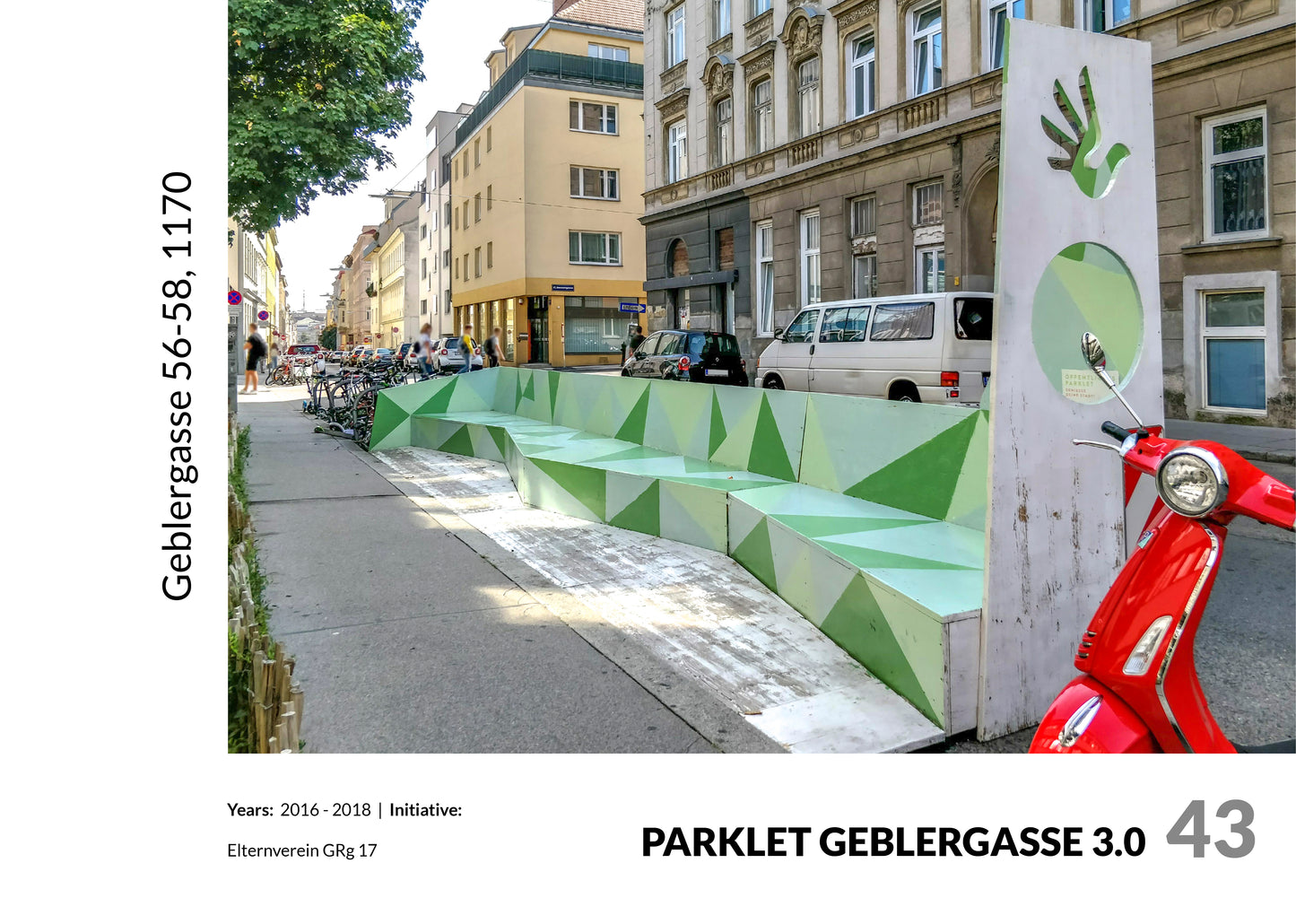 Parklets // Street Furniture Vienna